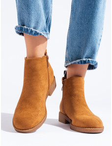 Camel suede Chelsea boots Shelvt