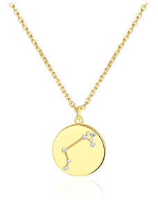 OLIVIE Stříbrný náhrdelník BERAN GOLD 8013