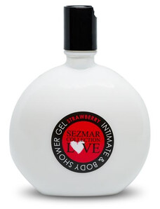 Sezmar Love Přírodní intimní sprchový gel jahoda 250 ml