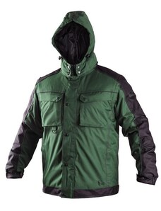 CANIS SAFETY CXS IRVINE pánská bunda zimní 2v1 zelená