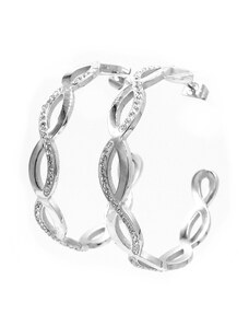 Steel Jewelry náušnice chirurgická ocel dámské kruhy 231080