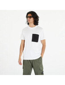 Pánské tričko Calvin Klein Jeans Mix Media Tee White