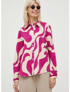 Košile Seidensticker růžová barva, regular, s klasickým límcem