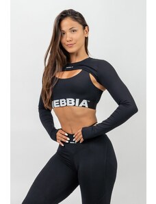 NEBBIA Fitness bolero with long sleeves TRUE HERO