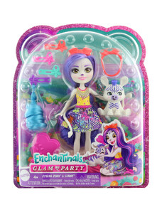 Mattel Enchantimals Deluxe panenka - zebra