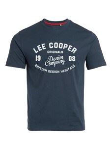 pánské tričko LEE COOPER - VINTAGE BLUE - 2XL