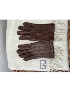 Zánovní kožené rukavice Made in Italy 100 % kůže