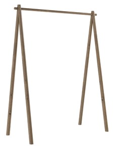 Hnědý dřevěný věšák Karup Design Hongi 177 x 150 cm