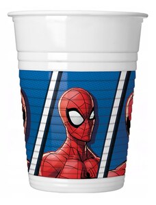 GODAN Plastový kelímek - SPIDER-MAN Team Up MARVEL - 200 ml - 8 ks