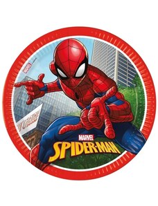 GODAN Papírový talíř - SPIDERMAN Crime Fighter - 23 cm - 8 ks