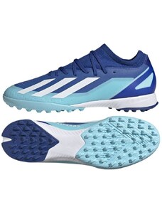 Pánské kopačky turfy Adidas X Crazyfast 3.TF modré velikost 45 1/3