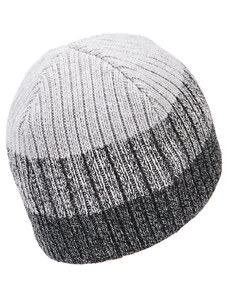 Marhatter Pánská pletená čepice - 7733 - černo-šedá