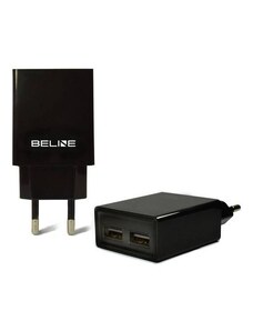 Nabíječka Beline 2xUSB 2A Černá