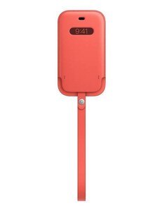 Apple Originální Apple kožené pouzdro MagSafe pro Apple iPhone 12 Mini červená