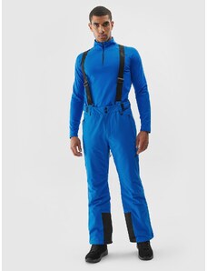 4F Pánské lyžařské kalhoty se šlemi membrána 8000 - modré