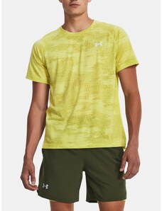 Under Armour Tričko UA STREAKER SPEEDCAMO SS-YLW - Pánské