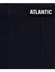 Pánské boxerky ATLANTIC 2Pack - černé/modré