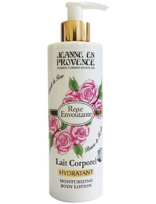 Hydratační tělové mléko Jeanne en Provence Rose Envoûtante – růže, 250 ml