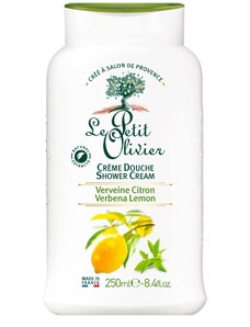 Sprchový krém Le Petit Olivier Verveine Citron – verbena a citron, 250 ml