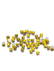 Kamínky Yellow Fluorite - SS10, 50 ks