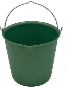 Kýbl multifunkční V-Plast, 15 l, green