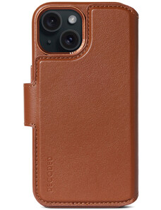 Ochranné pouzdro na iPhone 15 - Decoded, Detachable Wallet Tan