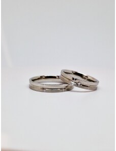 SkloBižuterie-J Ocelové snubní prsteny 4 mm