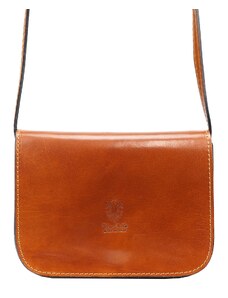 Kožená crossbody kabelka Florence 43 camel