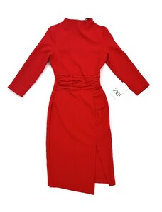 Červené šaty ZARA
