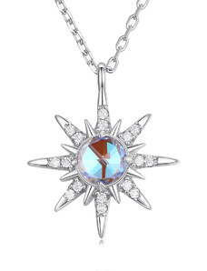 Royal Fashion stříbrný náhrdelník Hvězdná záře BSN265
