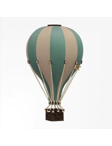 DaDaBoom Dekorační horkovzdušný balón- mátová/krémová - M-33cm x 20cm