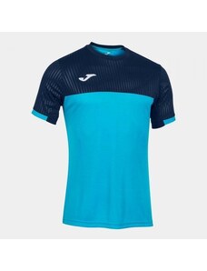 Joma Montreal Short Sleeve T-Shirt Fluor Turquoise-Navy