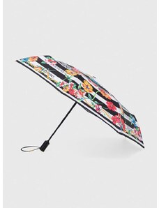 Deštník Moschino černá barva, 8992 OPENCLOSEA