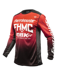 Fasthouse Grindhouse Twitch Jersey Red Black