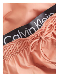 Pánské plavky Tkaný spodní díl SHORT DOUBLE WB KM0KM00920TL6 - Calvin Klein