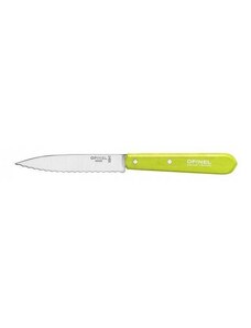 Opinel - Vroubkovaný nůž - apple green