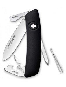 Swiza švýcarský kapesní nůž D04 černý