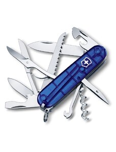 Victorinox Huntsman modrý transparent