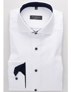 Zakázková výroba - Comfort Fit - nežehlivá košile Eterna neprůhledná bílá