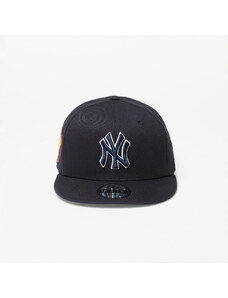 Kšiltovka New Era New York Yankees Side Patch 9FIFTY Snapback Cap Navy/ Dark Lichen