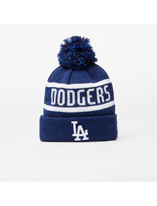 Čepice New Era Los Angeles Dodgers Jake Bobble Knit Beanie Hat Navy/ White