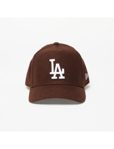 Kšiltovka New Era Los Angeles Dodgers Melton Wool A-Frame Trucker Cap Nfl Brown Suede/ White