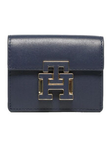 Kožená peněženka Tommy Hilfiger Push Lock AW0AW14344