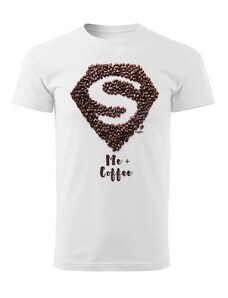 Magifešn BIO Tričko XY // Coffeelover - Superman Me+Coffee