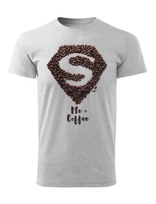 Magifešn BIO Tričko XY // Coffeelover - Superman Me+Coffee