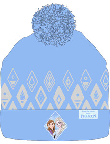 Frozen - licence Dívčí zimní čepice - Frozen 5239B152, světle modrá