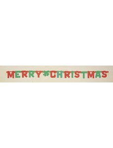 UNIQUE Girlanda Veselé Vánoce - Merry Christmas - 139 cm