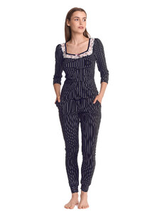 French Night - černé dámské pyžamo Vive Maria
