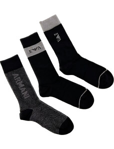 Emporio Armani - 3ks ponožek v dárkovém balení
