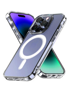 Ochranný kryt na iPhone 7 PLUS / 8 PLUS - Mercury, JelHard MagSafe Transparent